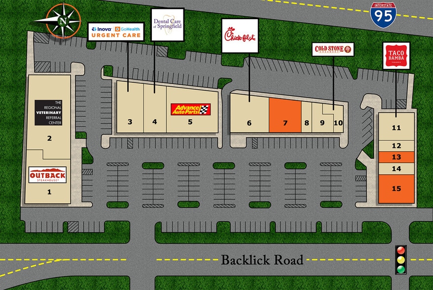 More Photos Of 6651 Backlick Rd, Springfield General Retail For Lease