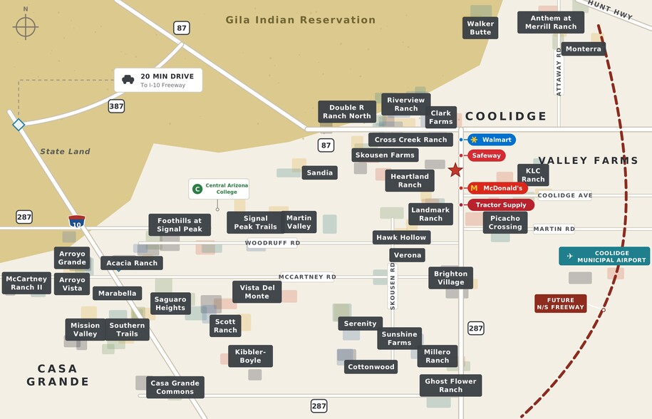 More Photos Of SWC Arizona Blvd & Vah Ki Inn, Coolidge Carwash For Sale