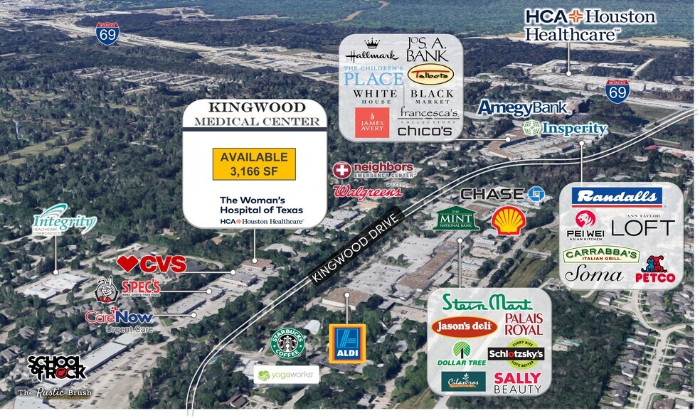 More Photos Of 1330 Kingwood Dr, Kingwood Medical For Lease