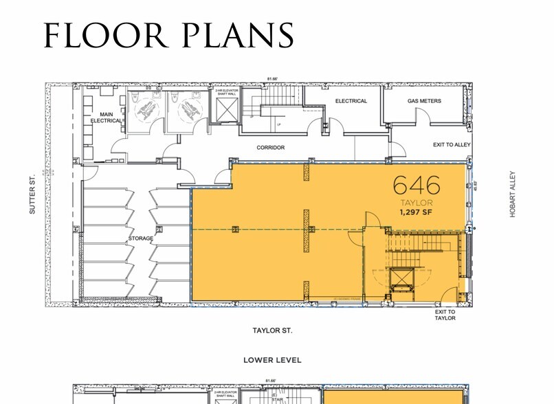 More Photos Of 693-699 Sutter St, San Francisco Office For Lease