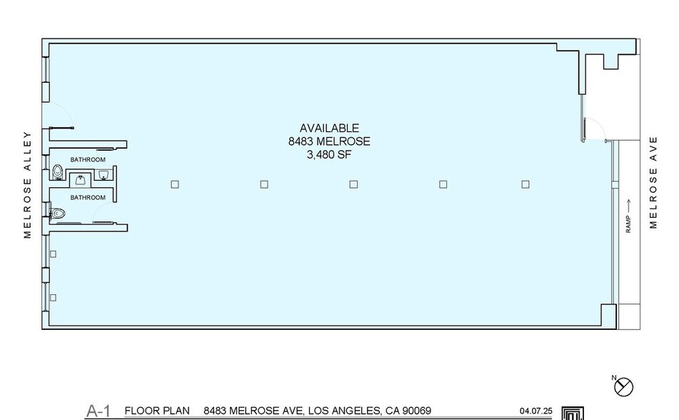 More Photos Of 8483 Melrose Ave, West Hollywood Storefront For Lease