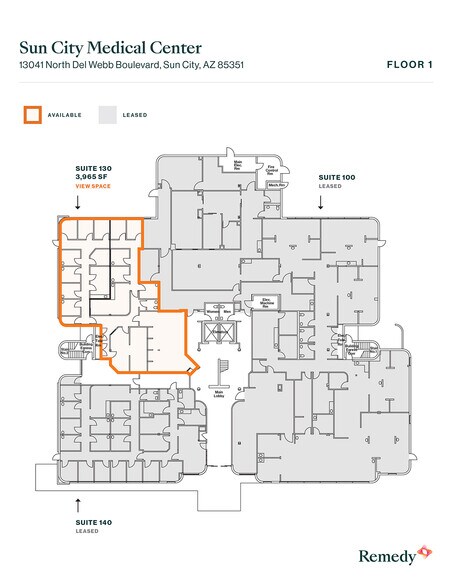 More Photos Of 13041 N Del Webb Blvd, Sun City Medical For Lease