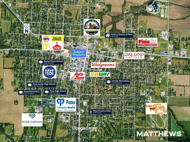 More Photos Of 128 & 134 Locust St, Pana Medical For Sale