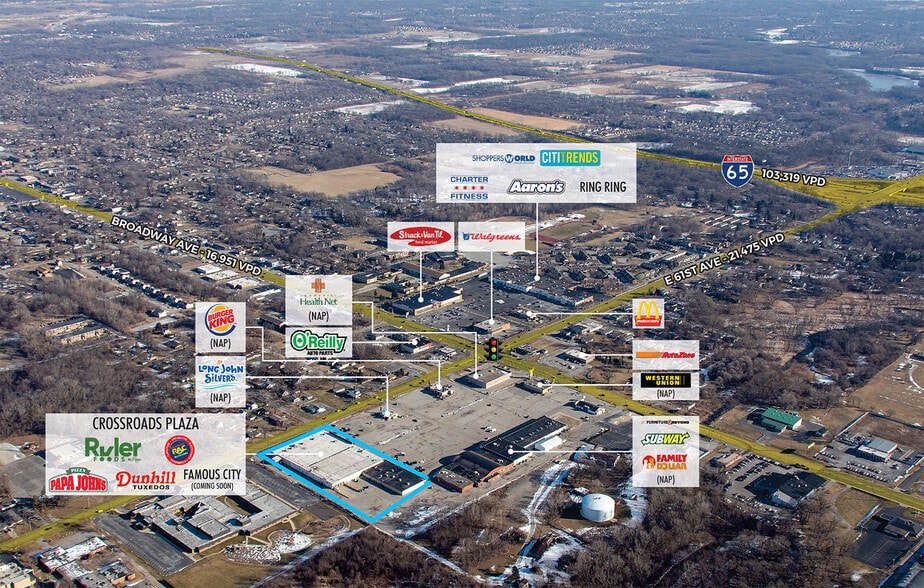 More Photos Of 6100-6136 Broadway, Merrillville Supermarket For Sale