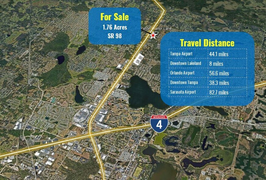 More Photos Of US Hwy 98 & Princeton Manor Ln, Lakeland Land For Sale