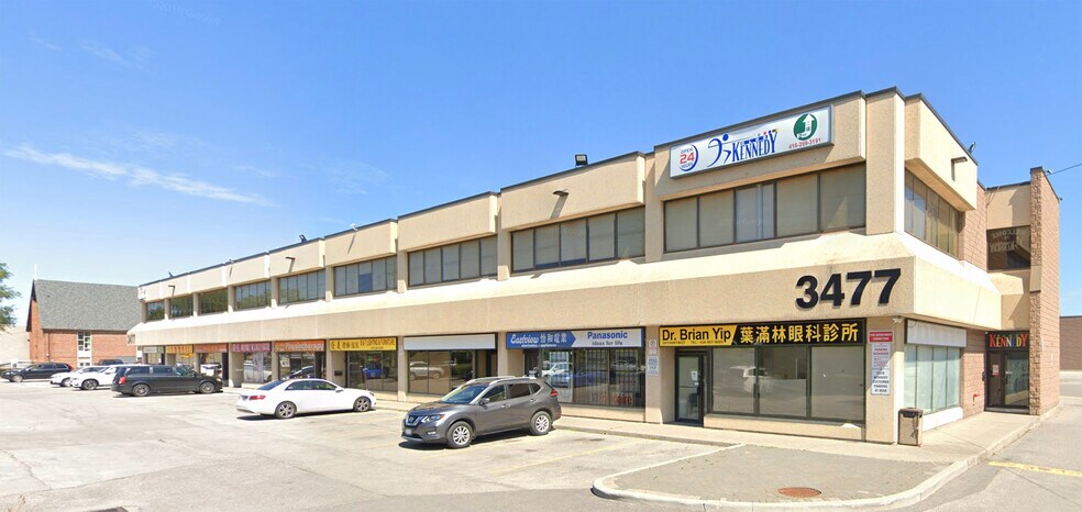 More Photos Of 3477 Kennedy Rd, Toronto Showroom For Lease