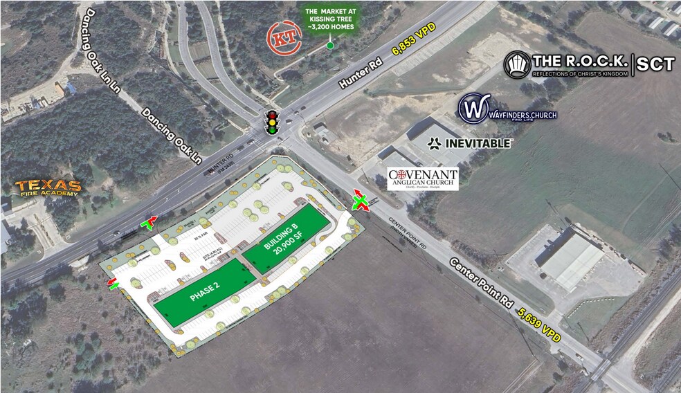 More Photos Of 3601 Hunter Rd, San Marcos General Retail For Lease