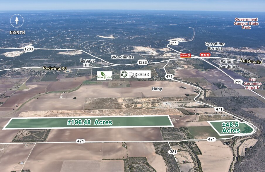 Primary Photo Of 244 Acres on FM 471, San Antonio Land For Sale