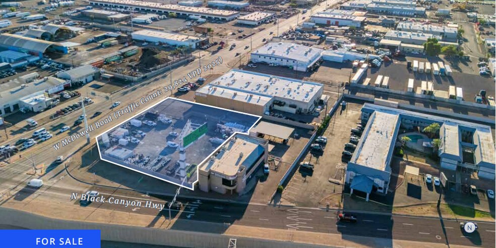 Primary Photo Of 2350 W McDowell Rd, Phoenix Land For Sale
