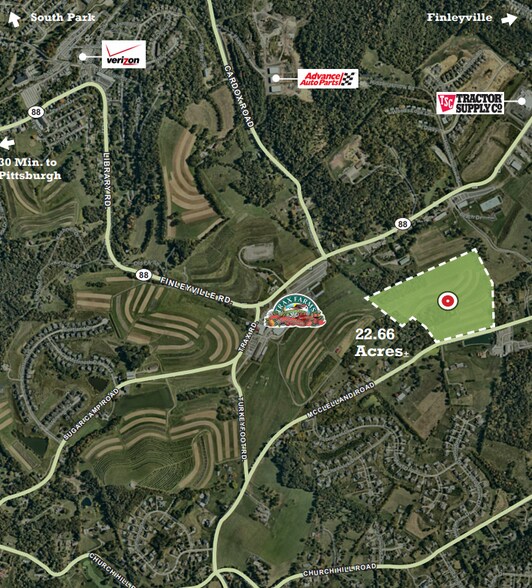 Primary Photo Of McCelland Rd, Finleyville Land For Sale