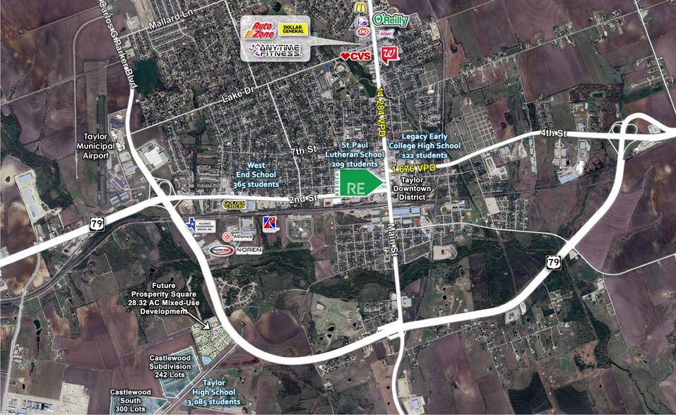 More Photos Of 219-221 N Main St, Taylor Storefront Retail Office For Lease