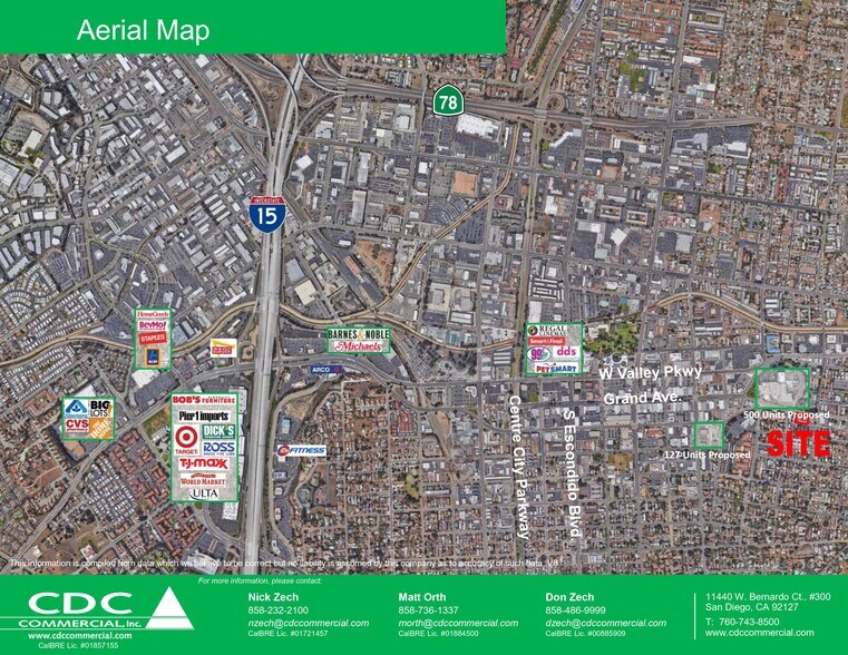 More Photos Of 625-645 E Grand Ave, Escondido Medical For Lease