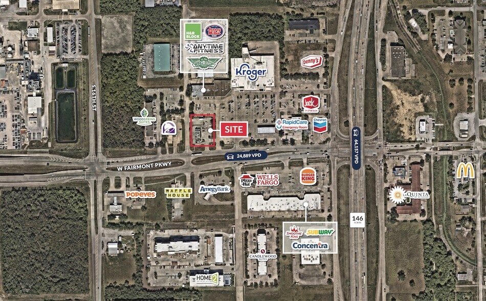 More Photos Of 1450 W Fairmont Pky, La Porte Freestanding For Lease