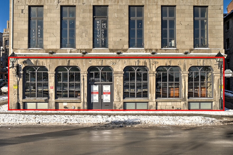 More Photos Of 3 Rue de la Commune E, Montréal Storefront Retail Residential For Sale