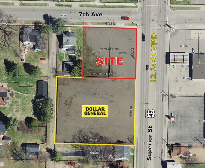 Primary Photo Of 707-709 7th Ave, Antigo Land For Sale