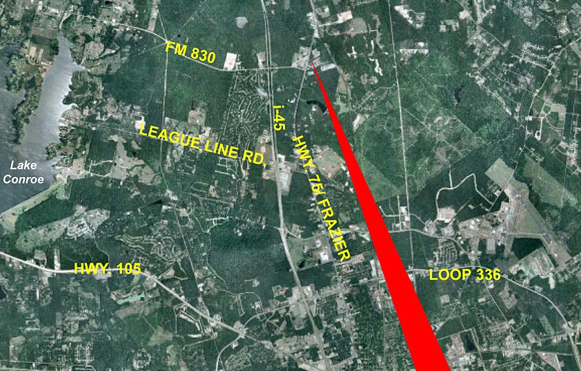 More Photos Of Hwy 75 @ Oak Branch Dr, Conroe Land For Sale