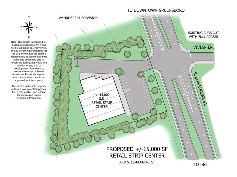 More Photos Of 3800 S Elm Eugene St, Greensboro Land For Sale