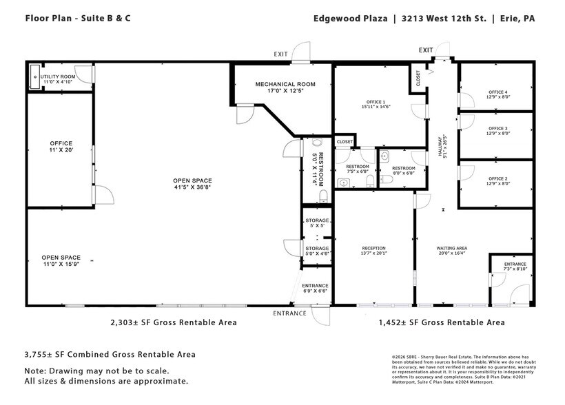 More Photos Of 3123 W 12th St, Erie Medical For Lease