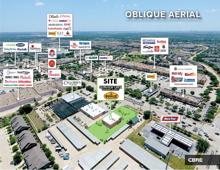 More Photos Of 401 E Round Grove Rd, Lewisville Storefront For Lease