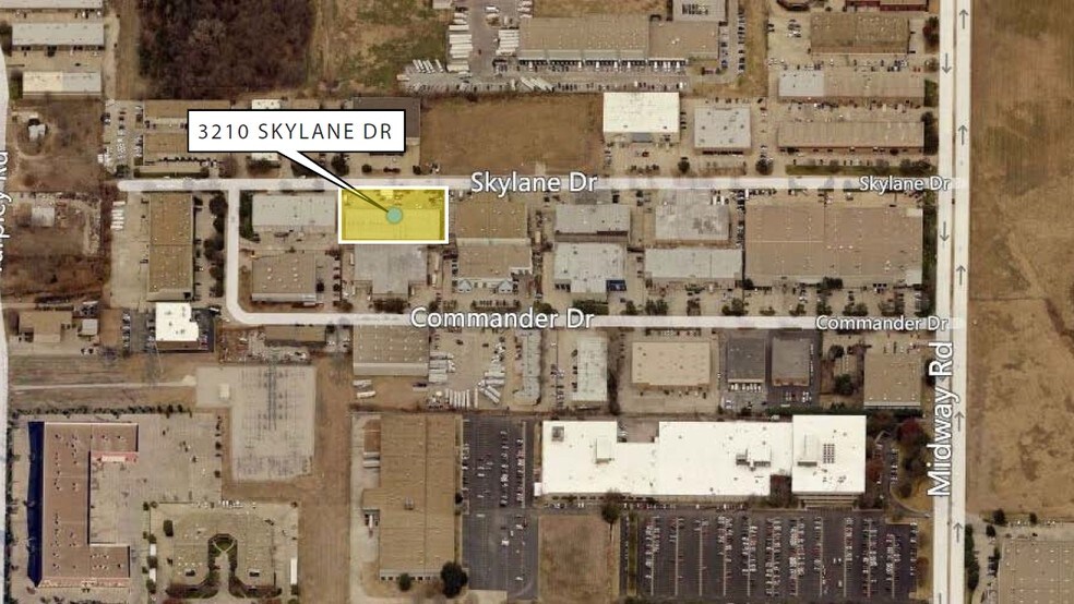 More Photos Of 3208-3214 Skylane Dr, Carrollton Light Distribution For Lease