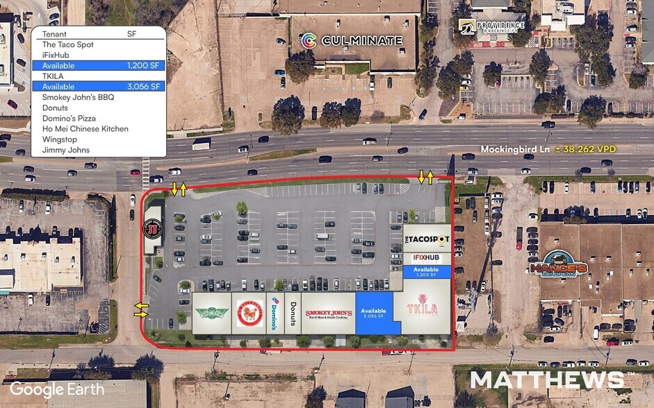 More Photos Of 1820 W Mockingbird Ln, Dallas Storefront For Lease