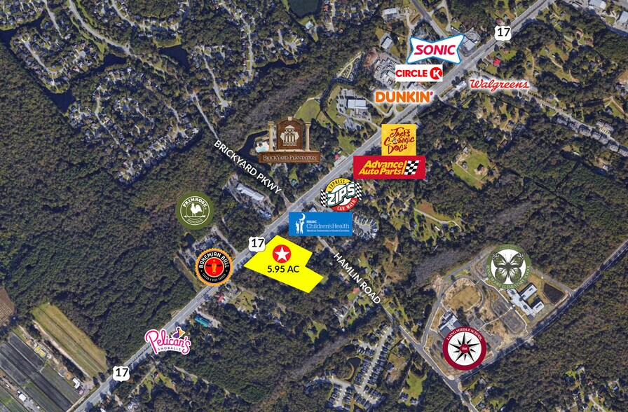 More Photos Of 2699 N Highway 17, Mount Pleasant Land For Sale
