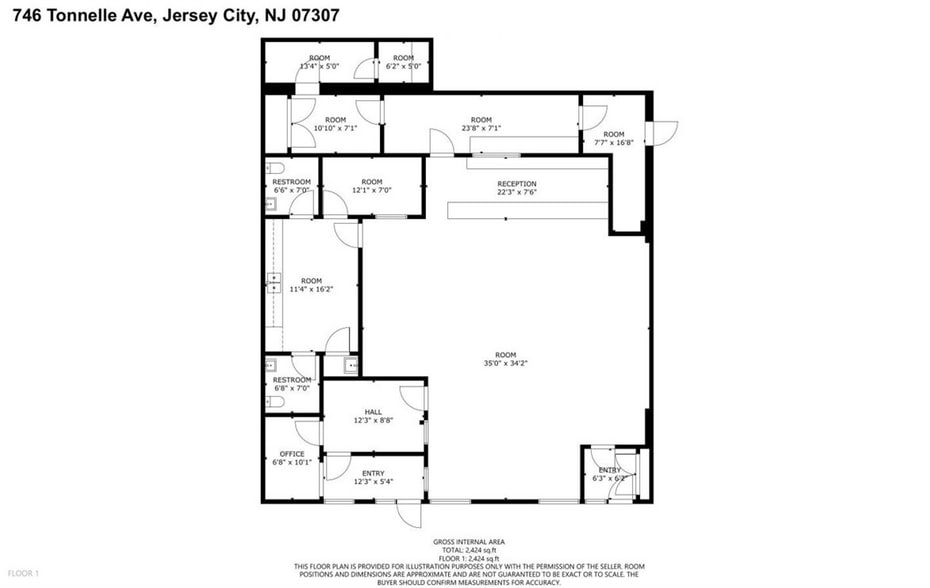 More Photos Of 746-748 Tonnele Ave, Jersey City Storefront Retail Office For Lease