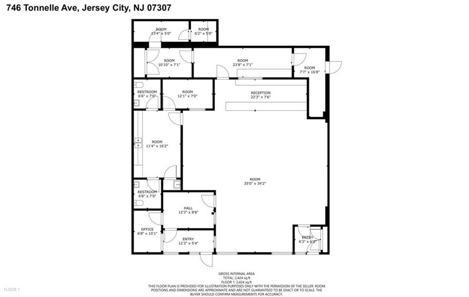 More Photos Of 746-748 Tonnele Ave, Jersey City Storefront Retail Office For Lease