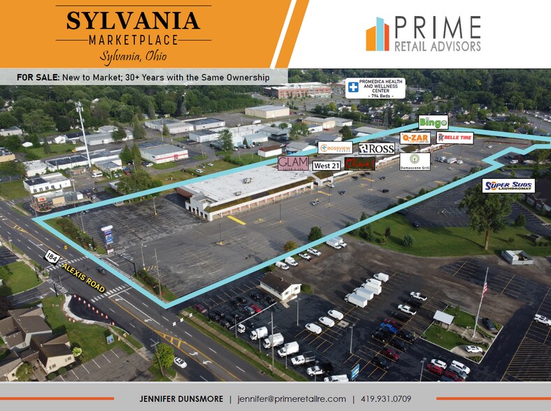 Primary Photo Of 5834 Monroe St, Sylvania Storefront For Sale