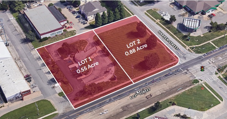 Primary Photo Of NWC K-10 and Harper St, Lawrence Land For Sale