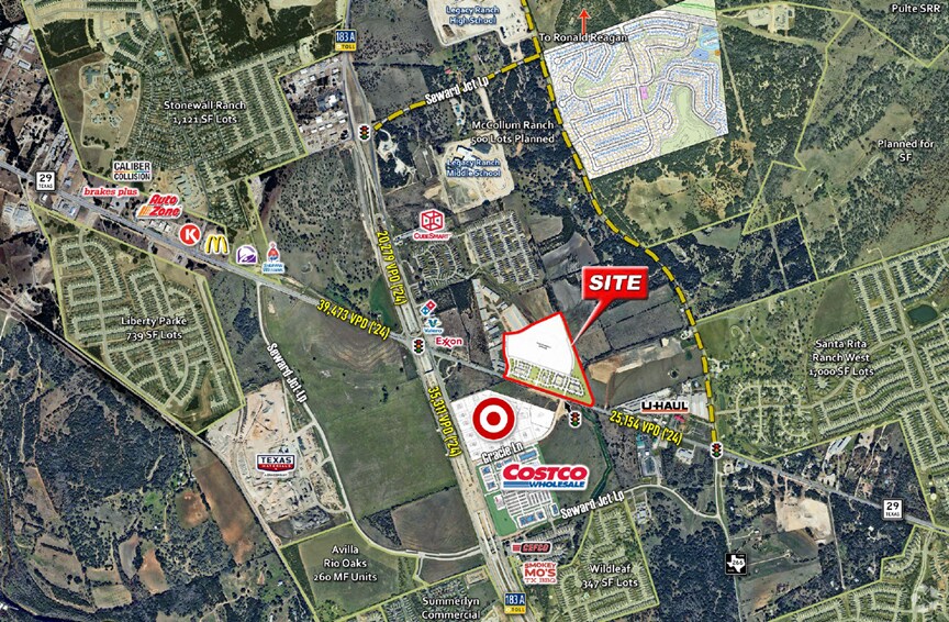 Primary Photo Of 183A & SH-29 Rd, Liberty Hill Storefront For Lease