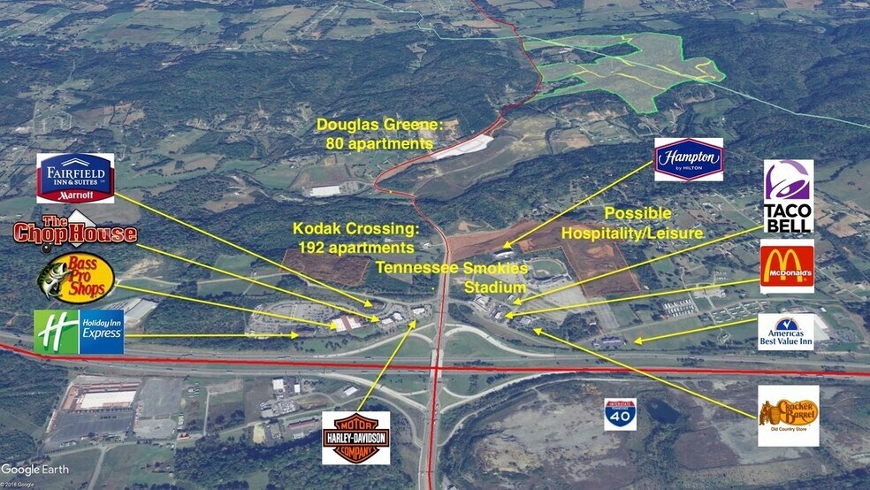 More Photos Of Snyder Road and Jones Drive Rd, Kodak Land For Sale