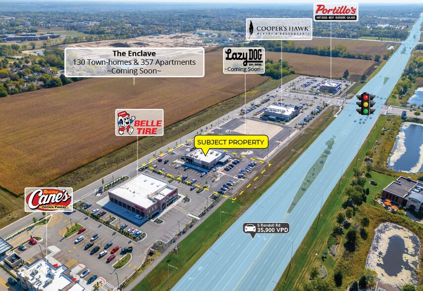 More Photos Of 1721 Randall Rd, Algonquin Restaurant For Sale