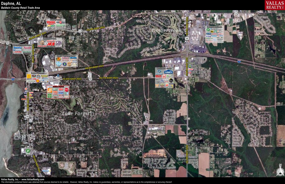 More Photos Of 6850-6902 US Highway 90, Daphne Unknown For Lease