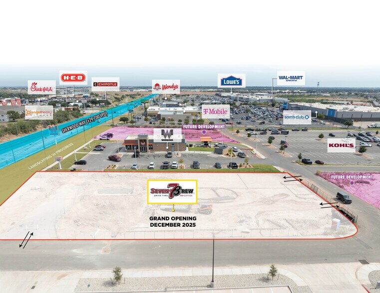 Primary Photo Of 6105 Sherwood Way, San Angelo Fast Food For Sale