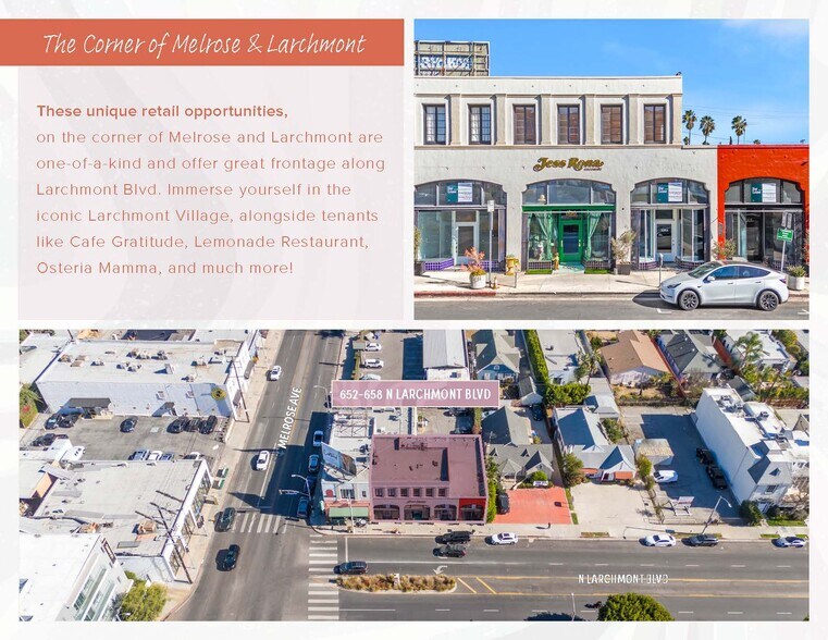 More Photos Of 652-658 N Larchmont Blvd, Los Angeles Storefront Retail Office For Lease