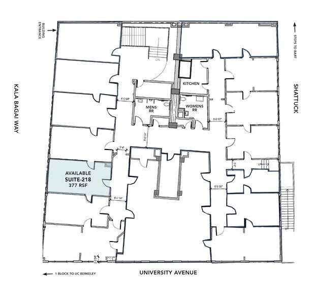 More Photos Of 2006 Kala Bagai Way, Berkeley Storefront Retail Office For Lease