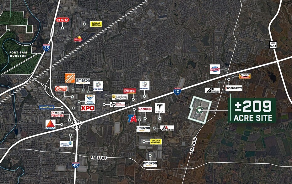 More Photos Of I-10 & FM 1516, San Antonio Land For Sale