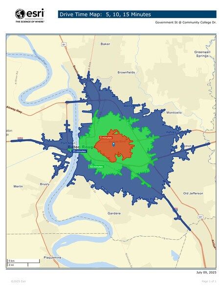 More Photos Of 5229 Government St, Baton Rouge General Retail For Lease