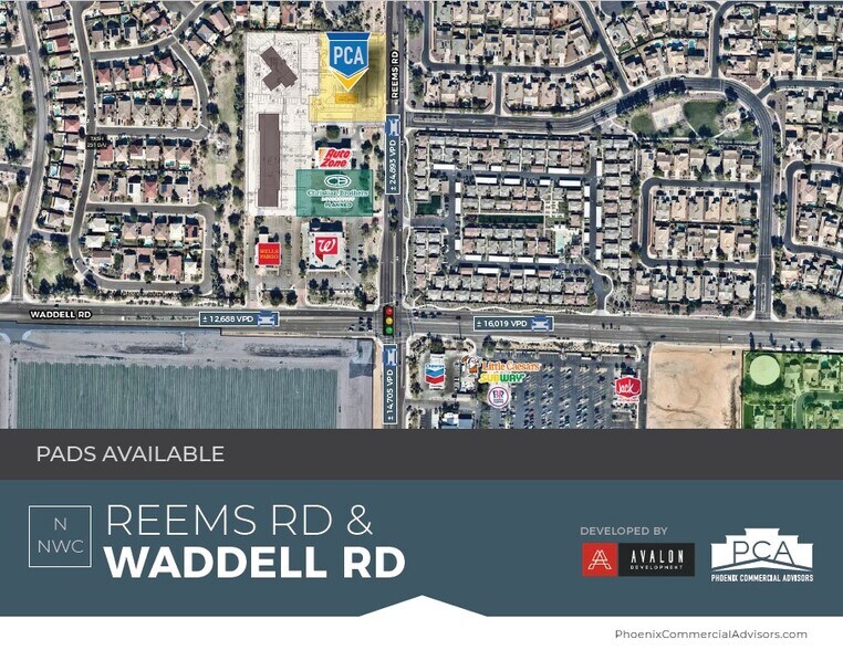 Primary Photo Of N NWC Reems Rd & Waddell Rd, Surprise Restaurant For Sale