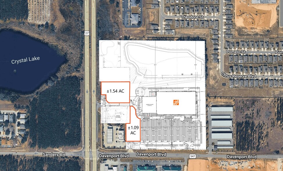 Primary Photo Of NEC Hwy. 27 & Davenport Blvd., Davenport Land For Sale