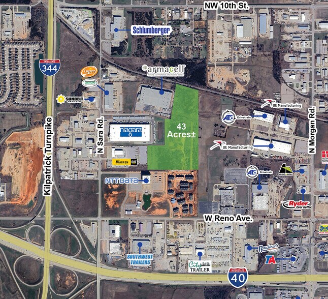 More Photos Of W RENO AVE. & N SARA Rd, Oklahoma City Land For Sale