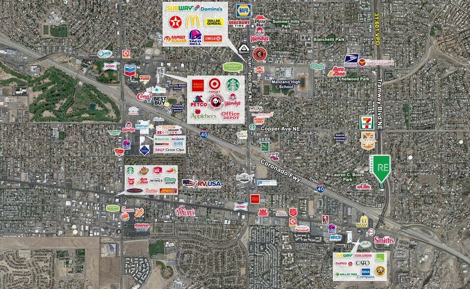 More Photos Of 417 Tramway Blvd NE, Albuquerque Convenience Store For Lease