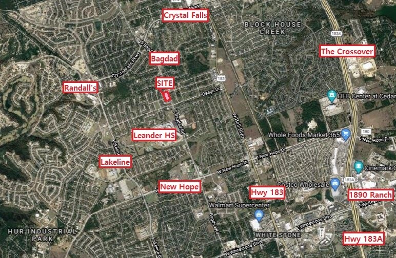 More Photos Of Bagdad Rd. & Osage Dr, Leander Land For Sale