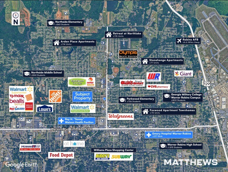 More Photos Of 707 N Houston Rd, Warner Robins Medical For Sale