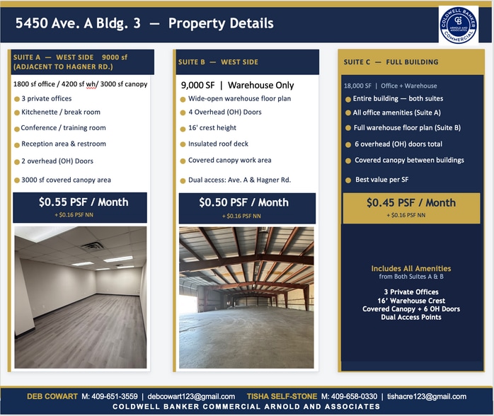 Primary Photo Of 5450 Avenue A, Beaumont Warehouse For Lease