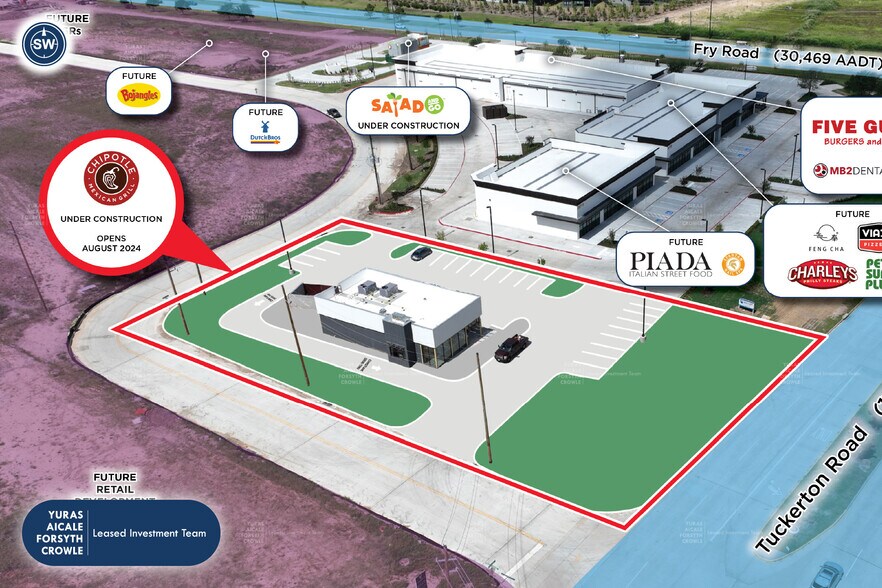 More Photos Of 20703 Tuckerton Rd, Cypress Fast Food For Sale