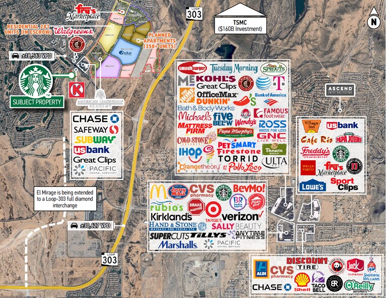 More Photos Of SWC of Vistancia & El Mirage Rd blvd, Peoria Restaurant For Sale