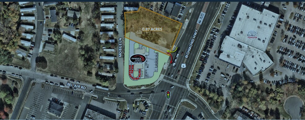 Primary Photo Of 14240 Richmond hwy, Woodbridge Land For Sale