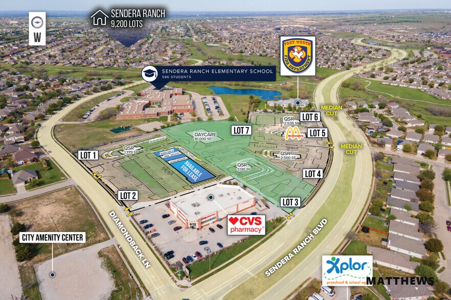 More Photos Of The Shops at Sendera Ranch 13951 Sendera Ranch Blvd, Haslet Storefront For Sale
